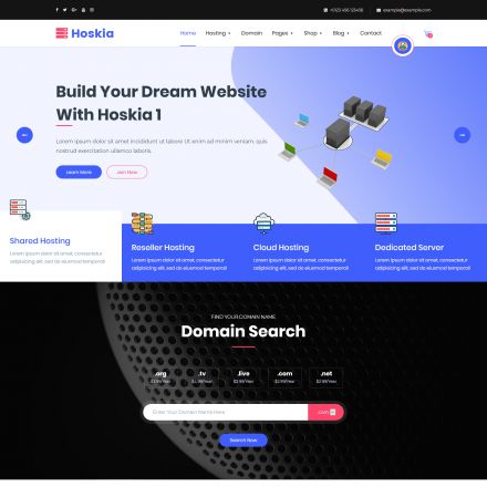 ThemeForest Hoskia