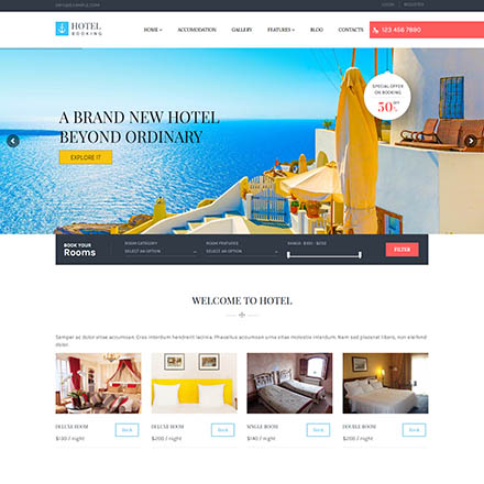 ThemeForest Hotel Booking