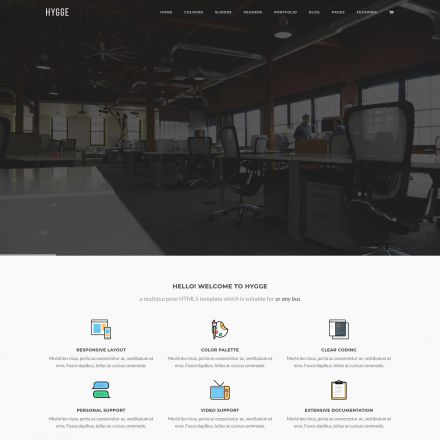 ThemeForest Hygge