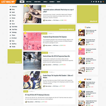 ThemeForest List Mag WP