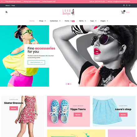 ThemeForest Lush Boutique