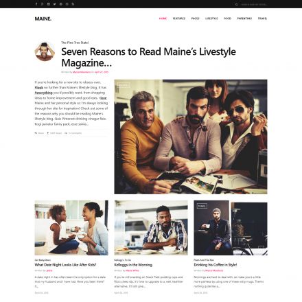 ThemeForest Maine