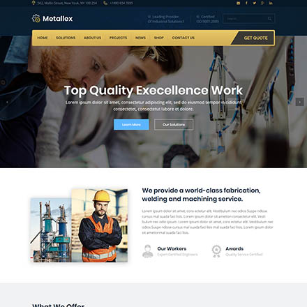 ThemeForest Metallex