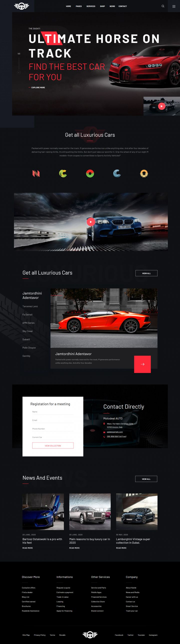 WordPress шаблон ThemeForest Motodeal