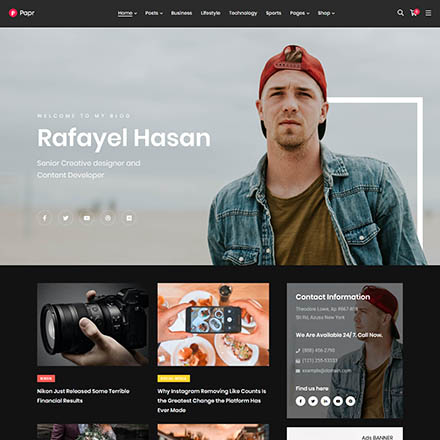 ThemeForest Papr