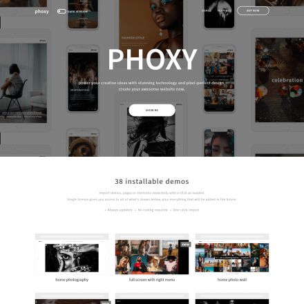 ThemeForest Phoxy