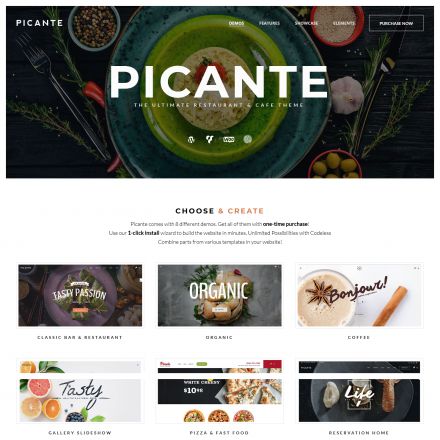 ThemeForest Picante