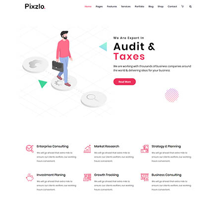 ThemeForest Pixzlo