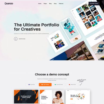 ThemeForest Quanzo