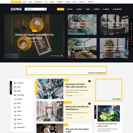 ThemeForest Quemag