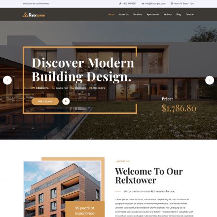 ThemeForest Relxtower