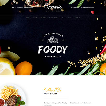 ThemeForest Rozario