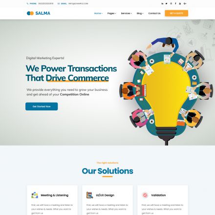 ThemeForest Salma