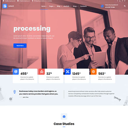 ThemeForest Setech