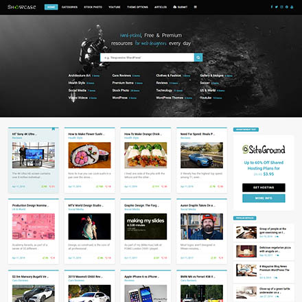 ThemeForest Showcase