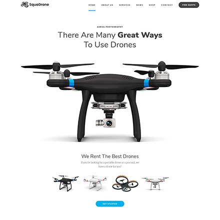 ThemeForest SquaDrone