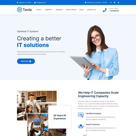 ThemeForest Tanda