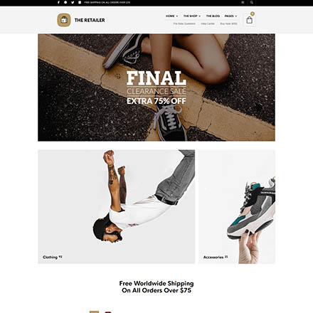 ThemeForest The Retailer