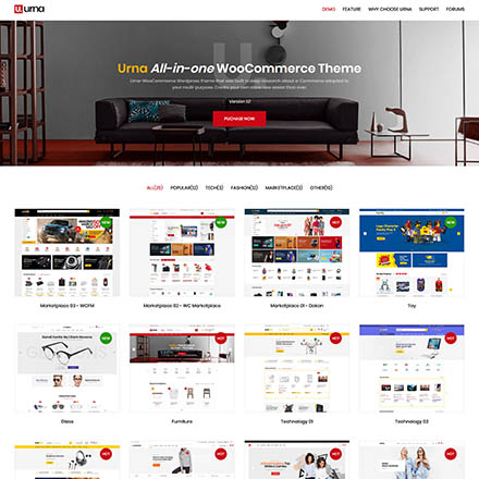 ThemeForest Urna