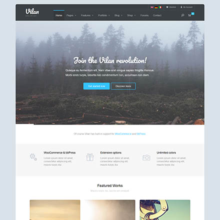 ThemeForest Vilan