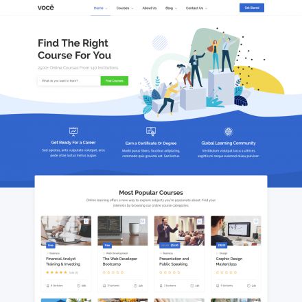 ThemeForest Vocee