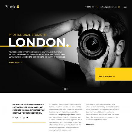 ThemeForest Ztudio X