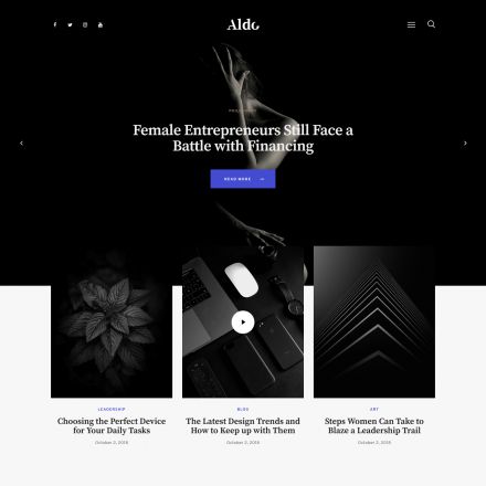 ThemeForest Aldo