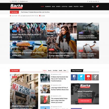 ThemeForest Barta