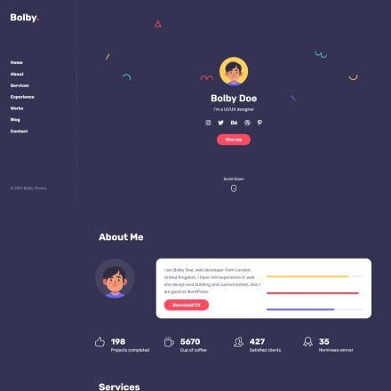 ThemeForest Bolby