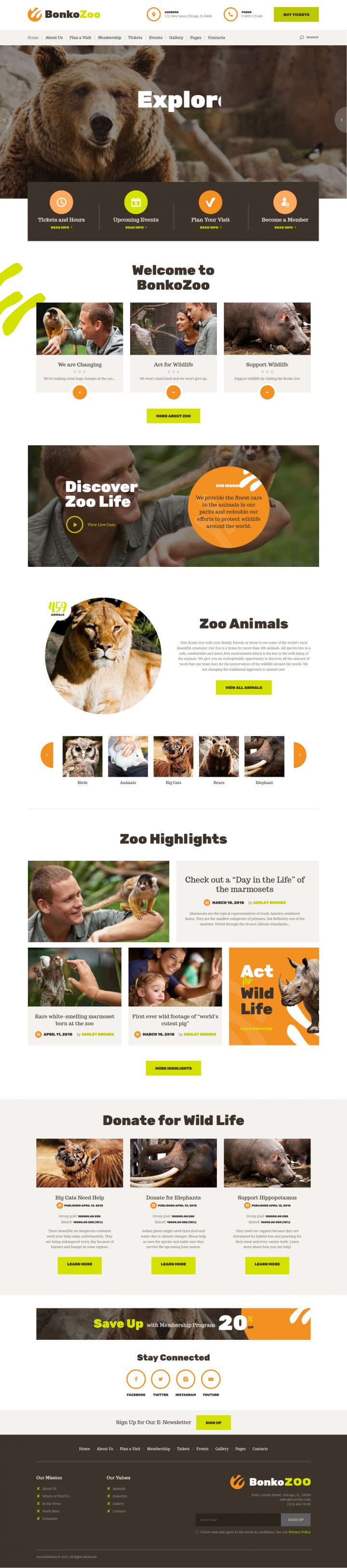 WordPress шаблон ThemeForest Bonko