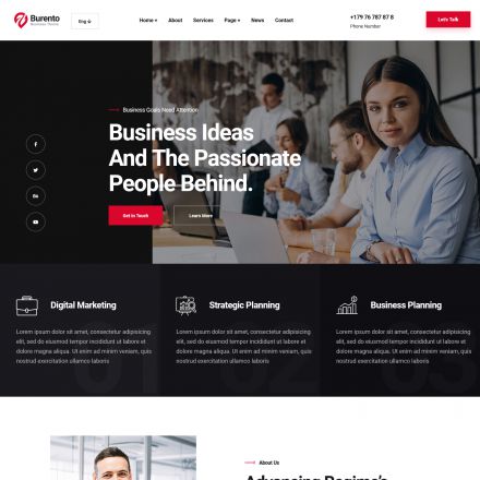 ThemeForest Burento