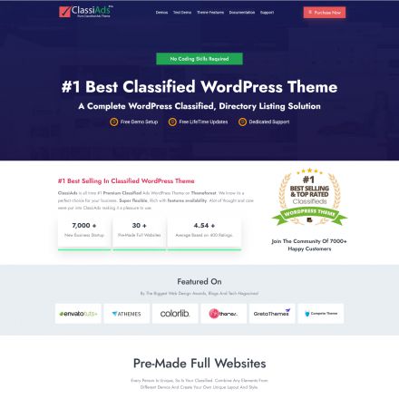 ThemeForest Classiads