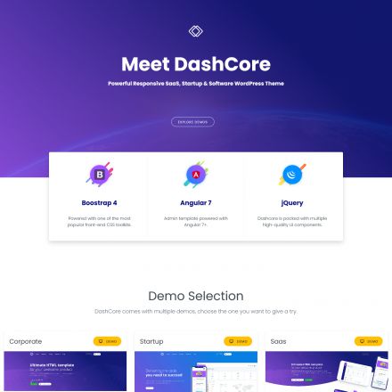 ThemeForest DashCore