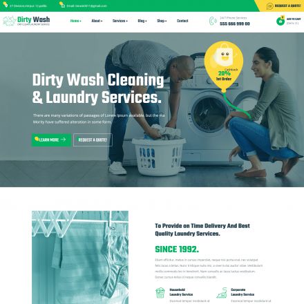 ThemeForest DirtyWash