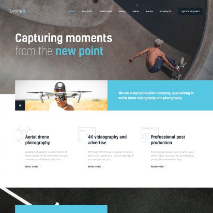 ThemeForest DroneX