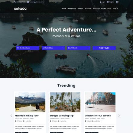 ThemeForest Entrada