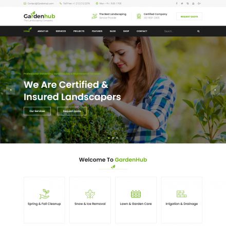 ThemeForest Garden HUB