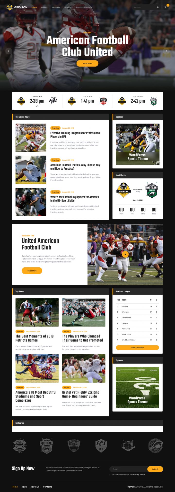 WordPress шаблон ThemeForest Gridiron