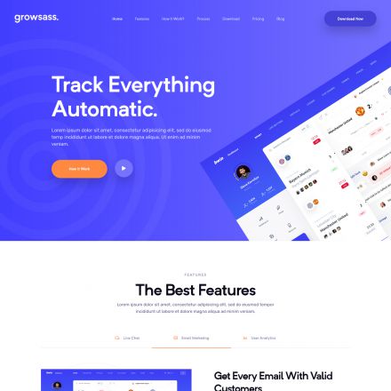 ThemeForest Growsass