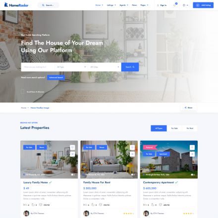 ThemeForest HomeRadar