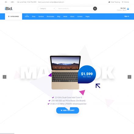 ThemeForest iBid