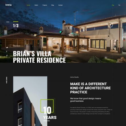 ThemeForest Intria