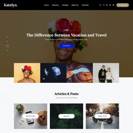 ThemeForest Katelyn