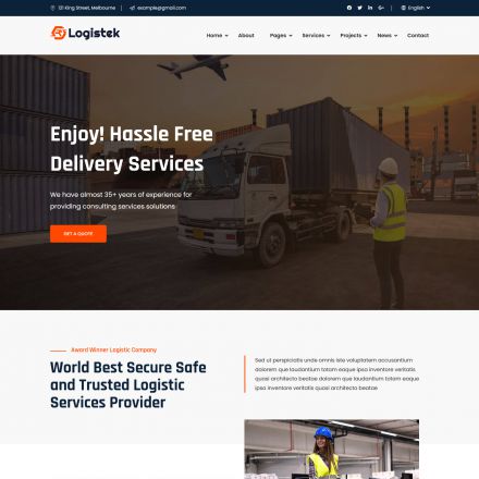 ThemeForest Logistek