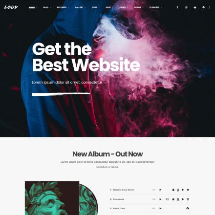 ThemeForest Loud