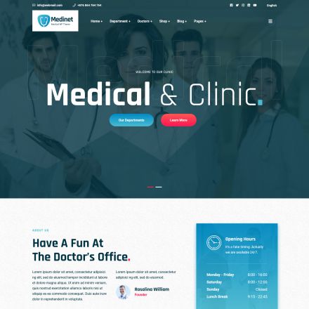 ThemeForest Medinet