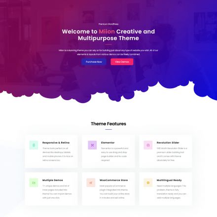 ThemeForest Miion