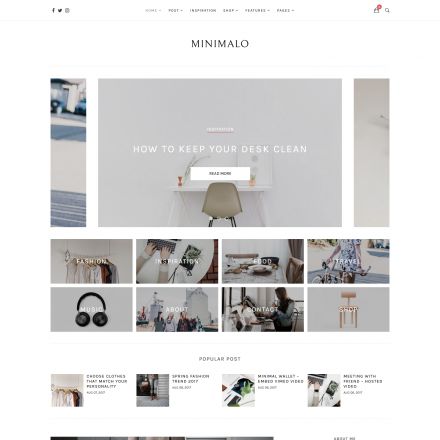 ThemeForest Minimalo