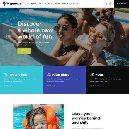 ThemeForest Neptunus