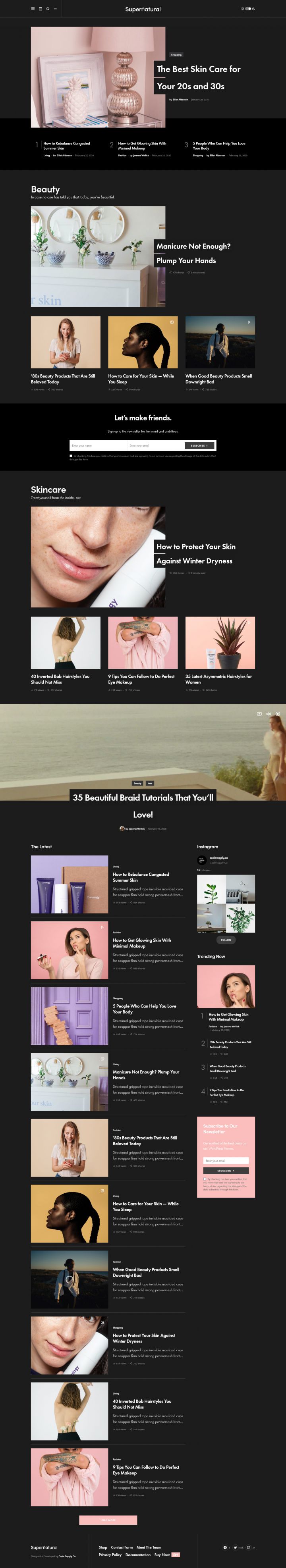 WordPress шаблон ThemeForest Newsblock